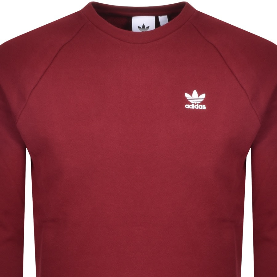 Alternative Image for ProductAdidas Originals Essential Sweatshirt Burgundy2